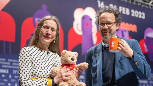 Das Leitungs-Duo der Berlinale, Mariette Rissenbeek und Carlo Chatrian in Berlin. - &copy; Monika Skolimowska/dpa