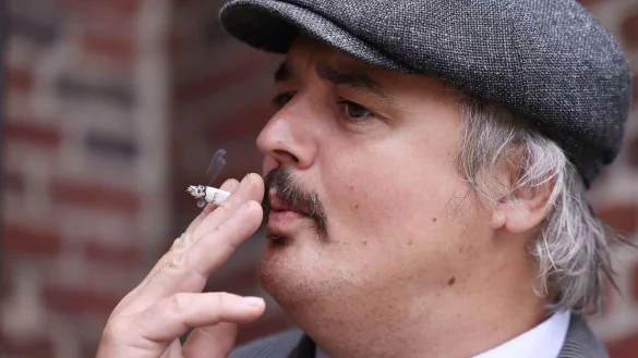 Peter Doherty geh&ouml;rt zu den Prominenten, die sich nebenbei in der Bildenen Kunst ausdr&uuml;cken. - &copy; David Young/dpa