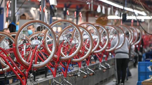 Lieferengp&auml;sse geh&ouml;ren der Vergangenheit an - daf&uuml;r k&auml;mpft die Fahrradbranche mit neuen Problemen. - &copy; Heiko Rebsch/dpa