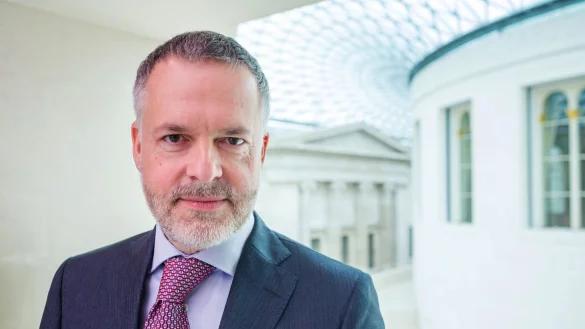 Hartwig Fischer, Direktor des British Museums in London, tritt zurück. - © Benedict Johnson/British Museum/dpa