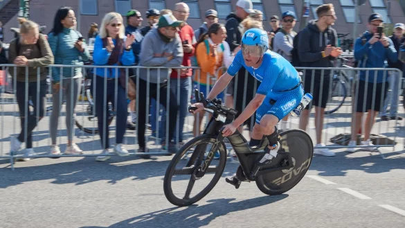 Jan Frodeno hat bei der von einem t&ouml;dlichen Unfall &uuml;berschatteten Ironman-EM den Titel verpasst. - &copy; Georg Wendt/dpa