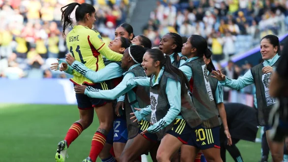 Auch der n&auml;chste DFB-Gegner Kolumbien startete mit einem Sieg in die WM. - &copy; Sophie Ralph/FR171993 AP/dpa