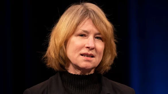 Die Schauspielerin Corinna Harfouch ist jetzt Ermittlerin im &laquo;Tatort&raquo;. - &copy; Thomas Banneyer/dpa