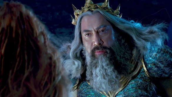Javier Bardem spielt in der aktuellen &laquo;Arielle&raquo;-Verfilmung K&ouml;nig Triton. - &copy; -/Disney/dpa