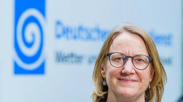 Sarah Jones ist von August 2023 an neue Pr&auml;sidentin beim Deutschen Wetterdienst. - &copy; Andreas Arnold/dpa