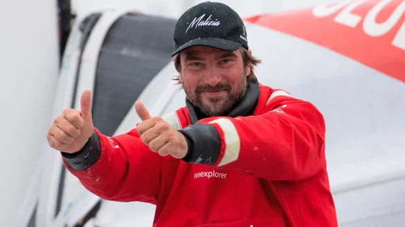 Boris Herrmann und das Team Malizia segeln dem Ziel ihrer Ocean-Race-Premiere entgegen. - &copy; Loic Venance/AP/dpa