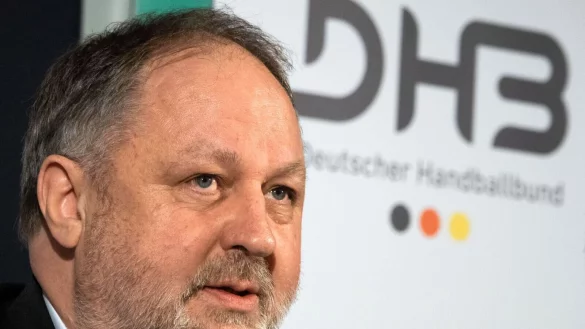 DHB-Pr&auml;sident Andreas Michelmann hat die Zielstellung f&uuml;r die EM ausgegeben. - &copy; David Hutzler/dpa