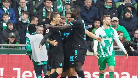 Hoffenheim holte sich im Kampf um den Klassenerhalt wichtige drei Punkte. - &copy; Carmen Jaspersen/dpa