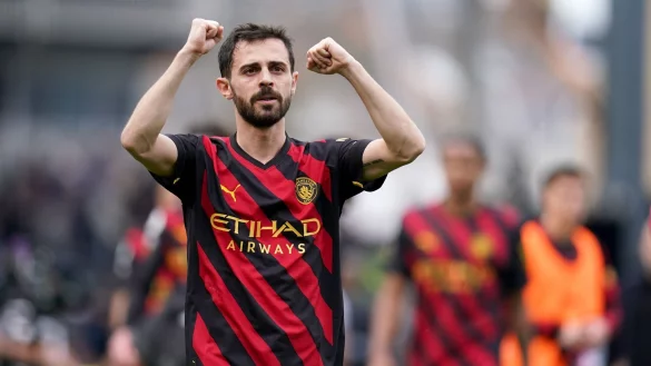 Bernardo Silva bleibt bis 2026 bei City. - &copy; John Walton/PA Wire/dpa