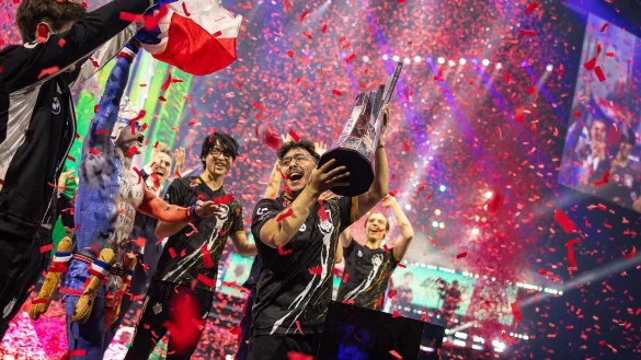 G2 kann sich nach dem Sieg gegen Fnatic zum zw&ouml;lften Mal mit dem Titel in der LoL-Liga LEC k&uuml;ren. - &copy; Riot Games/dpa