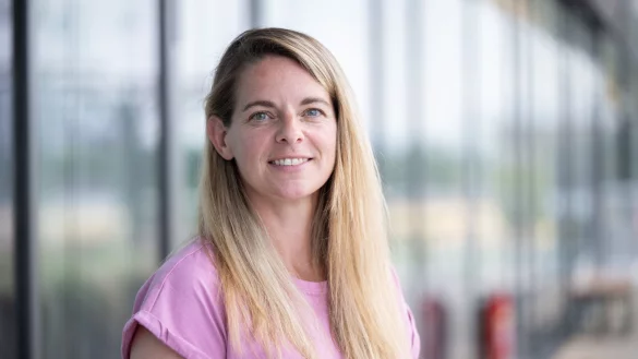 Kritisiert den DFB: Nia K&uuml;nzer. - &copy; Sebastian Gollnow/dpa