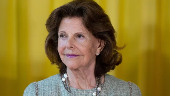 K&ouml;nigin Silvia von Schweden bei der Er&ouml;ffnung des Childhood-Hauses in M&uuml;nchen. - &copy; Sven Hoppe/dpa