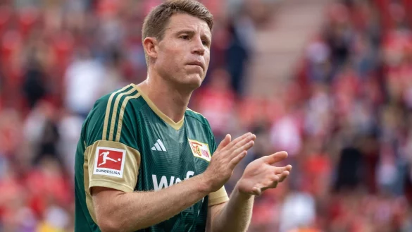 Dominique Heintz brachte Union gegen Pafos zwar in F&uuml;hrung, die Berliner mussten sich dennoch geschlagen geben. - &copy; Andreas Gora/dpa