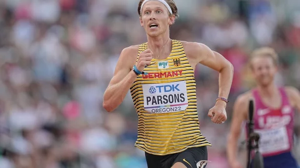 Sam Parsons knackte den deutschen Rekord &uuml;ber 5000 Meter. - &copy; Michael Kappeler/dpa