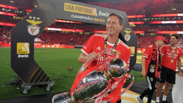 Roger Schmidt will weiter Trainer von Benfica Lissabon bleiben. - &copy; &Atilde;lvaro Isidoro/Global Imagens/Zuma Press/dpa