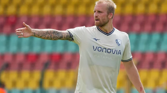 Bochums Philipp Hofmann traf im Test gegen Luzern zum 1:1. - &copy; Soeren Stache/dpa