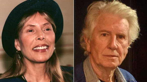 Die kanadische Rock-, Jazz-, und Folkmusikerin Joni Mitchell war in den sp&auml;ten 60er Jahren mit dem britischen Musiker Graham Nash liiert. - &copy; Mikrut Zorrilla/dpa epa/dpa