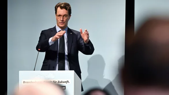 Hendrik W&uuml;st, Ministerpr&auml;sident von Nordrhein-Westfahlen. - &copy; Michael Bahlo/dpa/Archiv