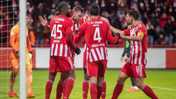 Der 1. FC Union Berlin setzte sich im Pokal gegen den VfL Wolfsburg durch. - &copy; Andreas Gora/dpa