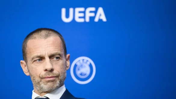 Pr&auml;sident der UEFA: Aleksander Ceferin. - &copy; Jean-Christophe Bott/Keystone/dpa