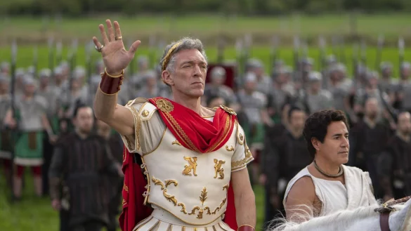 Vincent Cassel als Julius C&auml;sar in &laquo;Asterix & Obelix im Reich der Mitte&raquo;. - &copy; -/Leonine/dpa
