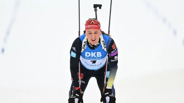 Denise Herrmann-Wick konnte zum Abschluss der WM keine weitere Medaille holen. - &copy; Hendrik Schmidt/dpa