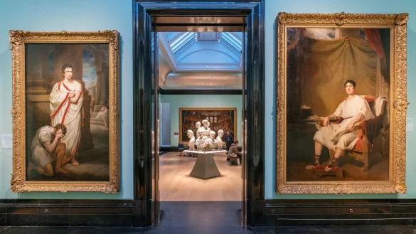 Die National Portrait Gallery in London - hier u.a. Exponate von Sir Thomas Lawrence, dem ber&uuml;hmtesten Portr&auml;tisten der Regency-Zeit - &ouml;ffnet am 22. Juni wieder ihre Pforten. - &copy; Jonathan Reid/VisitLondon/dpa-tmn