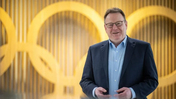 Torsten Burmester ist der Vorstandschef des Deutschen Olympischen Sportbundes. - &copy; Sebastian Gollnow/dpa