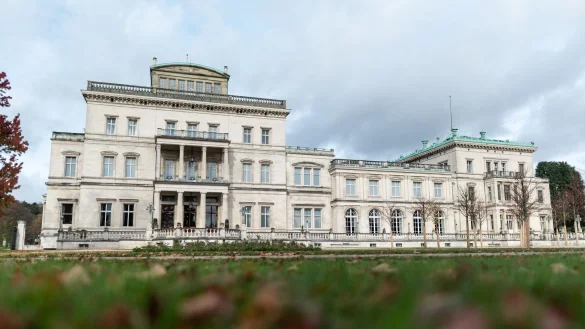 Die Villa H&uuml;gel in Essenwurde zwischen 1870 und 1873 gebaut. - &copy; Fabian Strauch/dpa/Archivbild