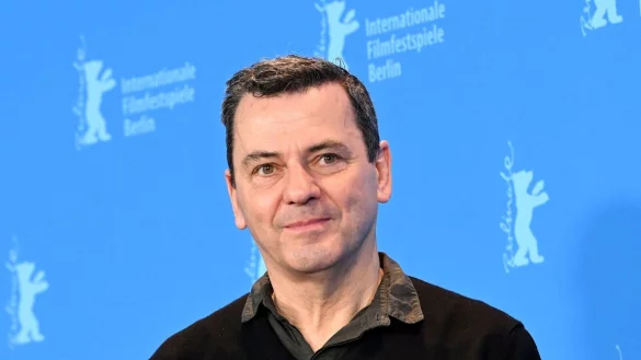 Regisseur Christian Petzold stellte seinen neuen Film &laquo;Roter Himmel&raquo; auf der Berlinale vor. - &copy; Jens Kalaene/dpa