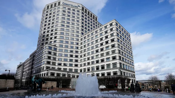 Der Hauptsitz der Credit Suisse: Die Bank ist in Schieflage geraten. - &copy; Frank Augstein/AP