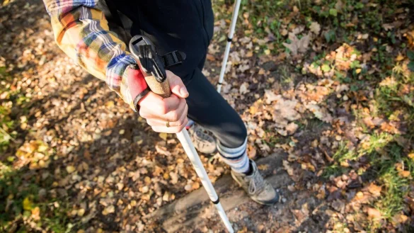 Bunt unterwegs: Der Herbst ist eine reizvolle Wandersaison - birgt allerdings auch potenzielle Risiken und Besonderheiten, die man beachten sollte. - &copy; Christin Klose/dpa-tmn