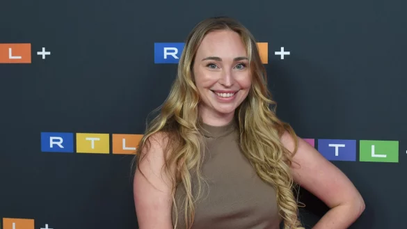 Schauspielerin Anna Juliana Jaenner beim M&uuml;nchner Filmfest 2022. - &copy; Felix H&ouml;rhager/dpa