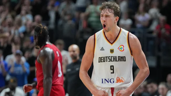 Leistungstr&auml;ger im DBB-Team: NBA-Profi Franz Wagner. - &copy; Soeren Stache/dpa