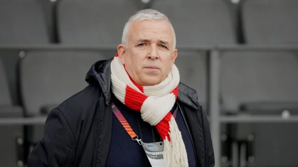 Dirk Zingler ist der Pr&auml;sident von Union Berlin. - &copy; Soeren Stache/dpa