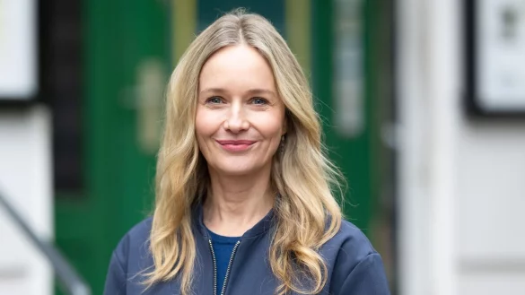 Mit elf hat sie den ersten Film gedreht: Stefanie Stappenbeck,. - &copy; Sebastian Gollnow/dpa