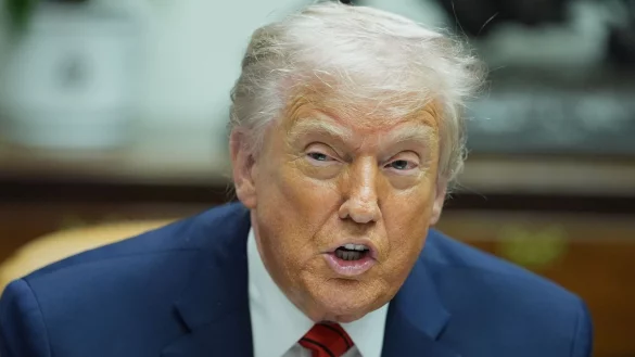 CNN berichtet oft kritisch &uuml;ber Trump. (Archivbild) - &copy; Evan Vucci/AP/dpa