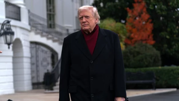 Nach Todesdrohungen gegen demokratische Kongressmitglieder rudert US-Pr&auml;sident Donald Trump zur&uuml;ck. - &copy; Jose Luis Magana/AP/dpa