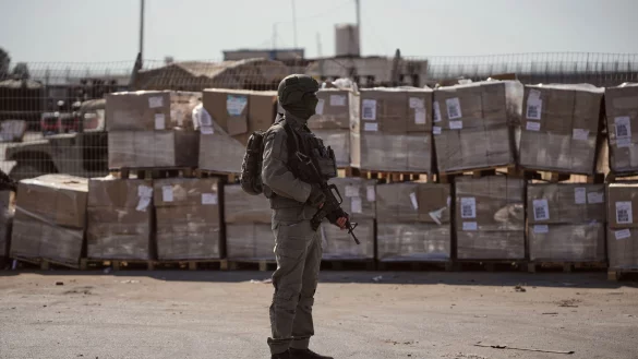 Die EU kann sich vorstellen, k&uuml;nftig Grenzkontrollen am &Uuml;bergang Kerem Schalom zu unterst&uuml;tzen. (Archivbild) - &copy; Ohad Zwigenberg/AP/dpa