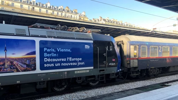 Der ab Dezember aus dem Fahrplan wegfallende Nachtzug Paris-Berlin hat vielleicht doch eine Zukunft (Archivbild). - &copy; Michael Evers/dpa