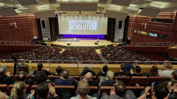 Ein B&uuml;ndnis hat einen &laquo;digitalen Unabh&auml;ngigkeitstag&raquo; ausgerufen. - &copy; Georg Wendt/dpa