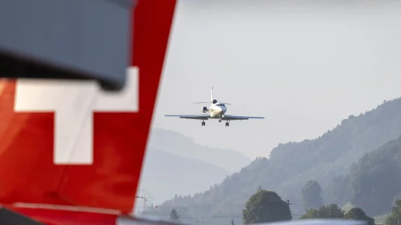 Im August war die Schweizer Pr&auml;sidentin noch mit leeren H&auml;nden aus den USA zur&uuml;ckgekehrt. (Archivbild) - &copy; Peter Schneider/KEYSTONE/dpa