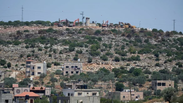 Westliche Staaten kritisieren den Siedlungsbau im Westjordanland. (Archivbild) - &copy; Nasser Nasser/AP/dpa