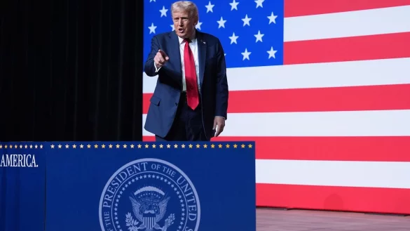 Der US-Pr&auml;sident hat laut &uuml;bereinstimmenden US-Medienberichten entschieden, dass sich sein Land in einem &laquo;bewaffneten Konflikt&raquo; mit Drogenkartellen befindet. (Archivbild) - &copy; Evan Vucci/AP/dpa