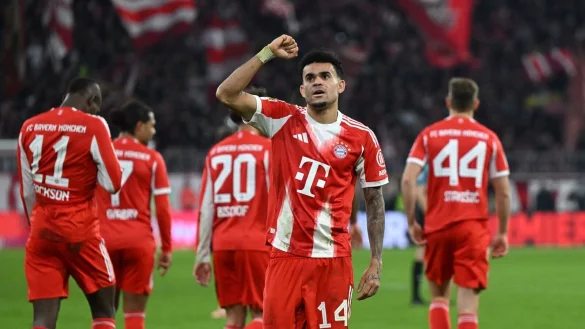 Der FC Bayern durfte spät jubeln. - © Sven Hoppe/dpa