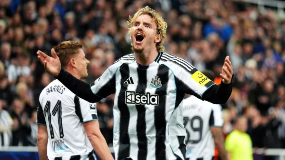 Nick Woltemade freut sich auf seine Rückkehr nach Deutschland. (Archivbild) - © Mike Egerton/PA Wire/dpa