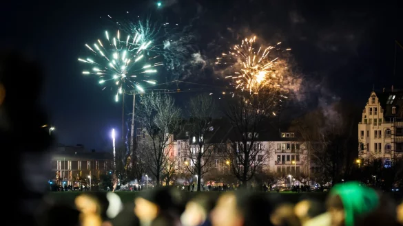 Ein sch&ouml;ner Anblick f&uuml;r die einen, ein &Auml;rgernis f&uuml;r die anderen: Feuerwerk an Silvester. - &copy; Christoph Reichwein/dpa