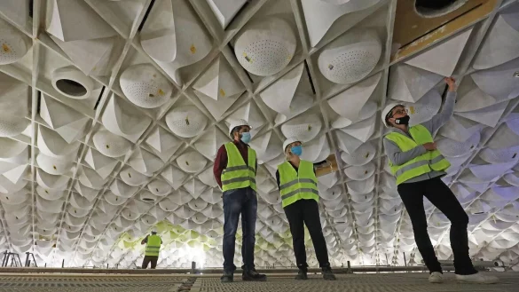 Lange Sanierung: Die Beethovenhalle ist nach einer aufwendigen Sanierung wiederer&ouml;ffnet worden. (Archivbild) - &copy; Oliver Berg/dpa