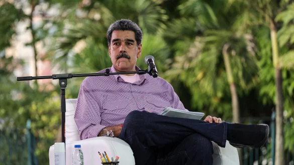 Die USA beschuldigen Maduro, Anf&uuml;hrer eines Kartells zu sein. - &copy; Jesus Vargas/dpa