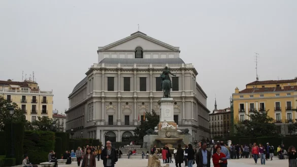Der Einsturz geschah unweit des Madrider Opernhauses Teatro Real. (Archivfoto) - &copy; Europapress/dpa